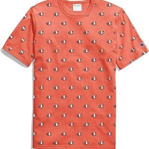 Champion Life All-Over Logo T-Shirt Sz XL